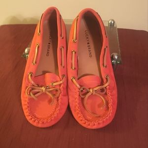 Lucky Brand Abella Red Sz-7